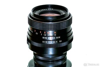 CZJ Flektogon electric RED MC 2,4/35 M42 TOP STAV - 4