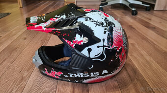 Dětská motokrosová helma KXD vel. XL 53 - 54 - 4