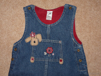 Džínové šaty v.104 - 4