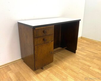 Retro psací stůl Halabala - 4