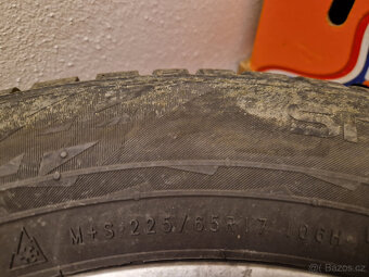 Zimní kola Nissan 17", ALU disky, DOT 22+23 - 4