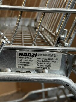 Nákupní vozík Wanzl SW140-F - 4