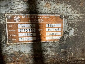 Stabilní motor 1S100K s kompresorem - 4