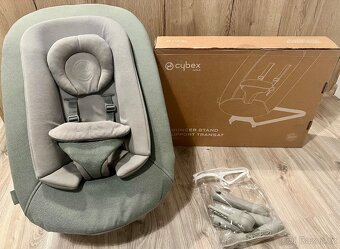 Lehátko - CYBEX LemoBouncer Suede grey i s adaptéry 3990,- - 4