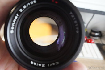 Carl Zeiss Sonnar 135mm f/2.8 MMJ – krásný stav, c/y bajonet - 4