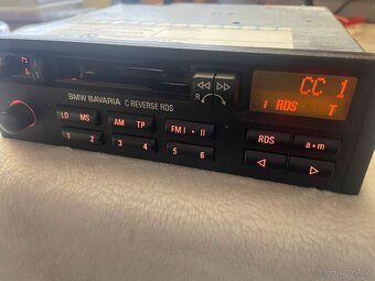 BMW Bavaria C Reverse RDS autorádio originál e30 e36 e34 atd - 4