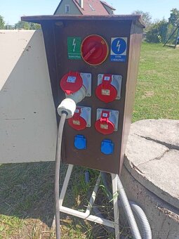Nabízím stavební rozvaděč a buben 380V - 4