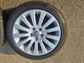 Alu kola Opel Insignia 18" s pneu 235/45R18 originální - 4