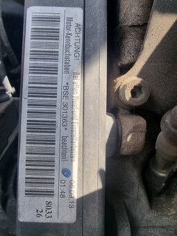 Prodám motor 1.6 MPi 75kW BSE - 4