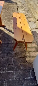 selská jídelna sestava, masiv borovice - 4