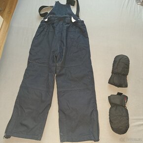 Dětské oteplovačky vel. 122 + rukavice - 4