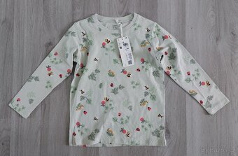 Lindex trika berušky vel. 104 nová - 4