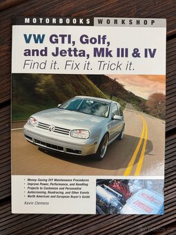 VW GOLF SCIROCCO JETTA VENTO CADDY CORRADO manualy a knihy - 4