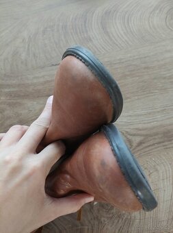 Vel. 38 kožené indiánské boty - 4