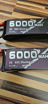 LiPo baterie CNHL 3S 6000 mAh 11,1 V - 4