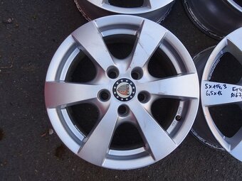 Alu disky Platin 16", 5x114.3, ET 45, šíře 6,5J - 4