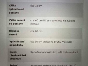 Pohovka / postel - 4