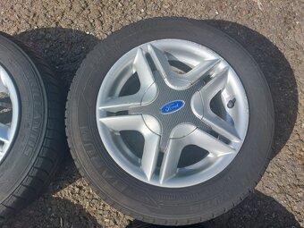 (č.13) 13" Alu kola Ford Ka,Fiesta s letními pneu - 4