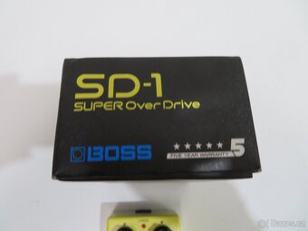 Zánovní kytarový efekt BOSS SD-1 Super OverDrive - 4