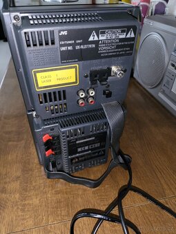 Prodám super věž JVC-UX-D 77R, tuner ladí na drát, kvalitní - 4