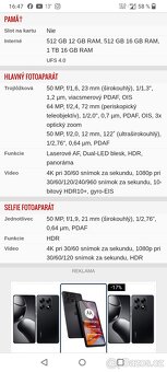 Motorola Edge 50 Ultra 5G.. 16gb/1000gb.. Tmavá metalíza. - 4