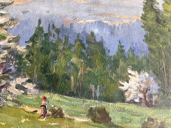 Obraz Dobeš, olejomalba na plátně 72x92cm - 4