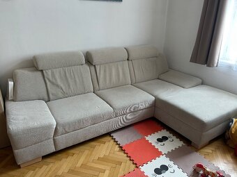 Rohová rozkládací sedačka Phase - 4