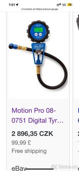 Motion Pro Racing 60Psi Digital Tire Pressure Gauge - 4