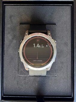 Garmin Fenix 7X Sapphire Solar + kožený řemínek – výborný st - 4