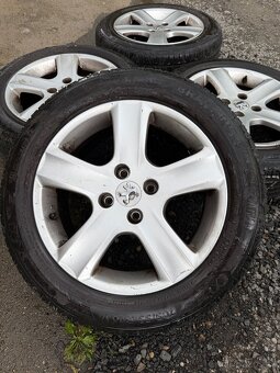 Alu kola 16” s pneu Barum – 205/55 R16 – 4x108 (Peugeot) - 4