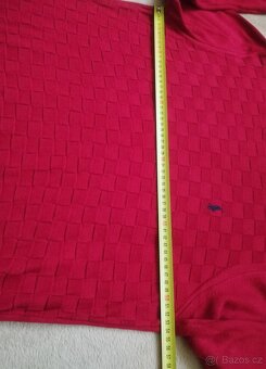 Pánský červený svetr POLO by RALPH LAUREN vel. L - 4