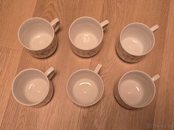Porcelánové hrnečky 6 ks - Karlovarský porcelán - 4