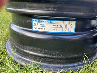 Plechové disky 6Jx15 ET39 - šrouby 5x100-středová díra 54,1 - 4