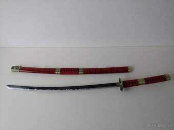 Samurajský meč Katana 105 cm, kov, replika - 4