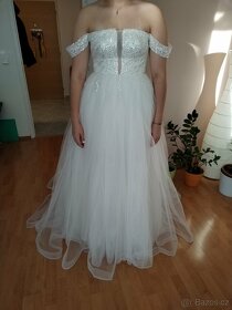 Prodám svatební šaty - 4