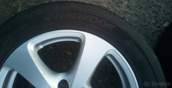 letní pneu Hankook 225/55 R17 Sada Borbet šířka 7J et 50 - 4