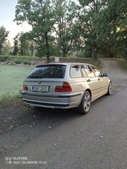 Bmw E46 320D Touring ( 100kw ) Rv.20/09/2001. Stříbrná. - 4