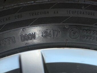 Original ALU kolo VW Monterrey 18" 8J ET44 + 235/45/R18 - 4