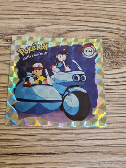 Pokémon samolepky Artbox 1999 - 4