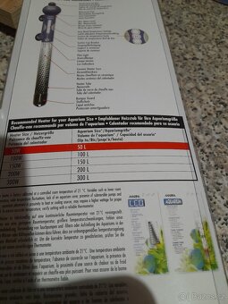 Prodám akvarijní topítko s regulací nové nerozbale - 4