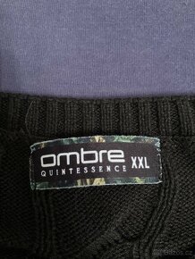 Černý svetr Ombre - 4