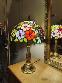 Vitrážová lampa VELKÁ - Tiffany styl - 4
