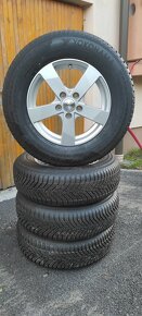 Alu kola 5x114,3 R16 215/70 zimní - 4