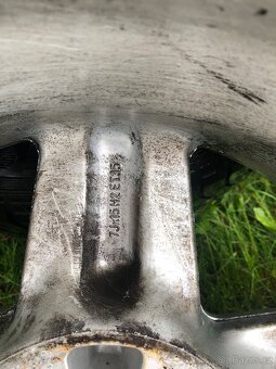 Alu kola 5x112 r15 dobová RONAl - 4