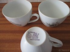 2/33-značené ŠÁLKY 3ks Bohemia - 4