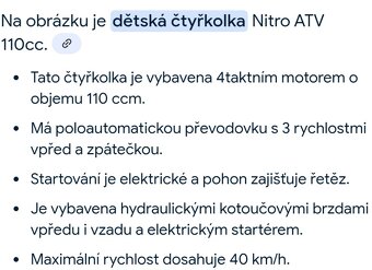Dětská čtyřkolka - 4