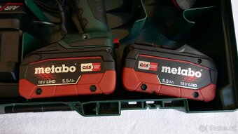 Metabo SB 18 LTX BL Q I Aku příklepová vrtačka, 2x5,5Ah/18V - 4