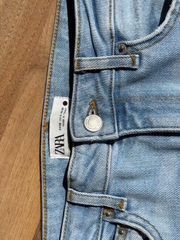 High waisted skinny džíny Zara, vel. M - 4