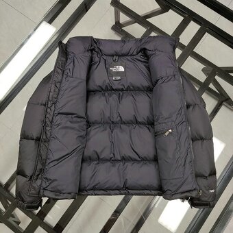 The North Face Nuptse 700 Péřová Zimní Bunda Černá - 4