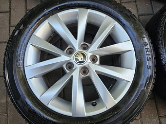 ALU zimní kola Alcatras orig Škoda 5x112 Octavia III R16 - 4